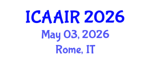 International Conference on Allergy, Asthma, Immunology and Rheumatology (ICAAIR) May 03, 2026 - Rome, Italy