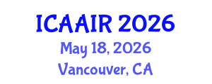 International Conference on Allergy, Asthma, Immunology and Rheumatology (ICAAIR) May 18, 2026 - Vancouver, Canada International Conference on Allergy, Asthma, Immunology and Rheumatology (ICAAIR) May 18, 2026 - Vancouver, Canada