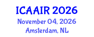 International Conference on Allergy, Asthma, Immunology and Rheumatology (ICAAIR) November 04, 2026 - Amsterdam, Netherlands International Conference on Allergy, Asthma, Immunology and Rheumatology (ICAAIR) November 04, 2026 - Amsterdam, Netherlands