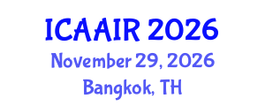 International Conference on Allergy, Asthma, Immunology and Rheumatology (ICAAIR) November 29, 2026 - Bangkok, Thailand International Conference on Allergy, Asthma, Immunology and Rheumatology (ICAAIR) November 29, 2026 - Bangkok, Thailand