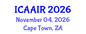 International Conference on Allergy, Asthma, Immunology and Rheumatology (ICAAIR) November 04, 2026 - Cape Town, South Africa International Conference on Allergy, Asthma, Immunology and Rheumatology (ICAAIR) November 04, 2026 - Cape Town, South Africa