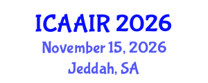International Conference on Allergy, Asthma, Immunology and Rheumatology (ICAAIR) November 15, 2026 - Jeddah, Saudi Arabia International Conference on Allergy, Asthma, Immunology and Rheumatology (ICAAIR) November 15, 2026 - Jeddah, Saudi Arabia