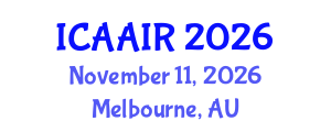 International Conference on Allergy, Asthma, Immunology and Rheumatology (ICAAIR) November 11, 2026 - Melbourne, Australia International Conference on Allergy, Asthma, Immunology and Rheumatology (ICAAIR) November 11, 2026 - Melbourne, Australia