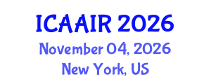 International Conference on Allergy, Asthma, Immunology and Rheumatology (ICAAIR) November 04, 2026 - New York, United States International Conference on Allergy, Asthma, Immunology and Rheumatology (ICAAIR) November 04, 2026 - New York, United States