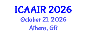 International Conference on Allergy, Asthma, Immunology and Rheumatology (ICAAIR) October 21, 2026 - Athens, Greece International Conference on Allergy, Asthma, Immunology and Rheumatology (ICAAIR) October 21, 2026 - Athens, Greece