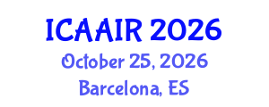 International Conference on Allergy, Asthma, Immunology and Rheumatology (ICAAIR) October 25, 2026 - Barcelona, Spain International Conference on Allergy, Asthma, Immunology and Rheumatology (ICAAIR) October 25, 2026 - Barcelona, Spain