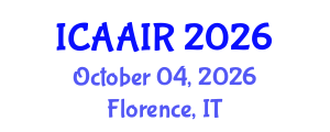 International Conference on Allergy, Asthma, Immunology and Rheumatology (ICAAIR) October 04, 2026 - Florence, Italy International Conference on Allergy, Asthma, Immunology and Rheumatology (ICAAIR) October 04, 2026 - Florence, Italy