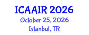International Conference on Allergy, Asthma, Immunology and Rheumatology (ICAAIR) October 25, 2026 - Istanbul, Turkey International Conference on Allergy, Asthma, Immunology and Rheumatology (ICAAIR) October 25, 2026 - Istanbul, Turkey