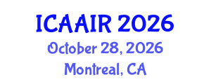 International Conference on Allergy, Asthma, Immunology and Rheumatology (ICAAIR) October 28, 2026 - Montreal, Canada International Conference on Allergy, Asthma, Immunology and Rheumatology (ICAAIR) October 28, 2026 - Montreal, Canada