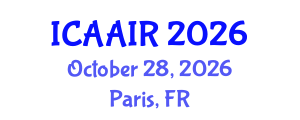International Conference on Allergy, Asthma, Immunology and Rheumatology (ICAAIR) October 28, 2026 - Paris, France International Conference on Allergy, Asthma, Immunology and Rheumatology (ICAAIR) October 28, 2026 - Paris, France