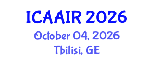 International Conference on Allergy, Asthma, Immunology and Rheumatology (ICAAIR) October 04, 2026 - Tbilisi, Georgia International Conference on Allergy, Asthma, Immunology and Rheumatology (ICAAIR) October 04, 2026 - Tbilisi, Georgia