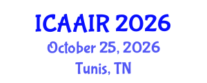 International Conference on Allergy, Asthma, Immunology and Rheumatology (ICAAIR) October 25, 2026 - Tunis, Tunisia International Conference on Allergy, Asthma, Immunology and Rheumatology (ICAAIR) October 25, 2026 - Tunis, Tunisia