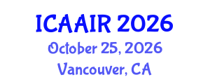 International Conference on Allergy, Asthma, Immunology and Rheumatology (ICAAIR) October 25, 2026 - Vancouver, Canada International Conference on Allergy, Asthma, Immunology and Rheumatology (ICAAIR) October 25, 2026 - Vancouver, Canada