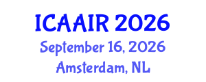 International Conference on Allergy, Asthma, Immunology and Rheumatology (ICAAIR) September 16, 2026 - Amsterdam, Netherlands International Conference on Allergy, Asthma, Immunology and Rheumatology (ICAAIR) September 16, 2026 - Amsterdam, Netherlands