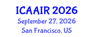 International Conference on Allergy, Asthma, Immunology and Rheumatology (ICAAIR) September 27, 2026 - San Francisco, United States International Conference on Allergy, Asthma, Immunology and Rheumatology (ICAAIR) September 27, 2026 - San Francisco, United States