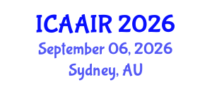 International Conference on Allergy, Asthma, Immunology and Rheumatology (ICAAIR) September 06, 2026 - Sydney, Australia International Conference on Allergy, Asthma, Immunology and Rheumatology (ICAAIR) September 06, 2026 - Sydney, Australia
