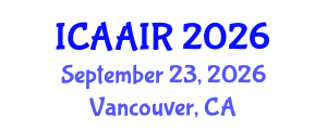 International Conference on Allergy, Asthma, Immunology and Rheumatology (ICAAIR) September 23, 2026 - Vancouver, Canada International Conference on Allergy, Asthma, Immunology and Rheumatology (ICAAIR) September 23, 2026 - Vancouver, Canada