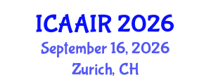 International Conference on Allergy, Asthma, Immunology and Rheumatology (ICAAIR) September 16, 2026 - Zurich, Switzerland International Conference on Allergy, Asthma, Immunology and Rheumatology (ICAAIR) September 16, 2026 - Zurich, Switzerland