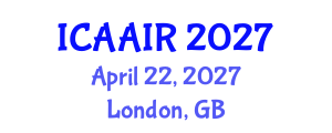 International Conference on Allergy, Asthma, Immunology and Rheumatology (ICAAIR) April 22, 2027 - London, United Kingdom International Conference on Allergy, Asthma, Immunology and Rheumatology (ICAAIR) April 22, 2027 - London, United Kingdom