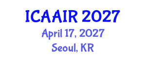 International Conference on Allergy, Asthma, Immunology and Rheumatology (ICAAIR) April 17, 2027 - Seoul, Republic of Korea International Conference on Allergy, Asthma, Immunology and Rheumatology (ICAAIR) April 17, 2027 - Seoul, Republic of Korea