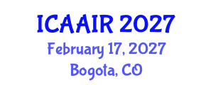 International Conference on Allergy, Asthma, Immunology and Rheumatology (ICAAIR) February 17, 2027 - Bogota, Colombia International Conference on Allergy, Asthma, Immunology and Rheumatology (ICAAIR) February 17, 2027 - Bogota, Colombia