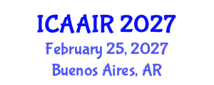 International Conference on Allergy, Asthma, Immunology and Rheumatology (ICAAIR) February 25, 2027 - Buenos Aires, Argentina International Conference on Allergy, Asthma, Immunology and Rheumatology (ICAAIR) February 25, 2027 - Buenos Aires, Argentina
