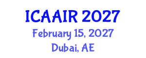 International Conference on Allergy, Asthma, Immunology and Rheumatology (ICAAIR) February 15, 2027 - Dubai, United Arab Emirates International Conference on Allergy, Asthma, Immunology and Rheumatology (ICAAIR) February 15, 2027 - Dubai, United Arab Emirates