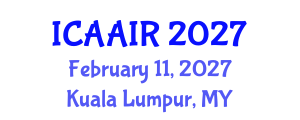 International Conference on Allergy, Asthma, Immunology and Rheumatology (ICAAIR) February 11, 2027 - Kuala Lumpur, Malaysia International Conference on Allergy, Asthma, Immunology and Rheumatology (ICAAIR) February 11, 2027 - Kuala Lumpur, Malaysia