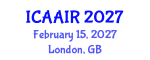 International Conference on Allergy, Asthma, Immunology and Rheumatology (ICAAIR) February 15, 2027 - London, United Kingdom International Conference on Allergy, Asthma, Immunology and Rheumatology (ICAAIR) February 15, 2027 - London, United Kingdom