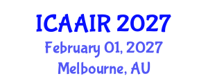 International Conference on Allergy, Asthma, Immunology and Rheumatology (ICAAIR) February 01, 2027 - Melbourne, Australia International Conference on Allergy, Asthma, Immunology and Rheumatology (ICAAIR) February 01, 2027 - Melbourne, Australia
