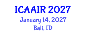 International Conference on Allergy, Asthma, Immunology and Rheumatology (ICAAIR) January 14, 2027 - Bali, Indonesia International Conference on Allergy, Asthma, Immunology and Rheumatology (ICAAIR) January 14, 2027 - Bali, Indonesia