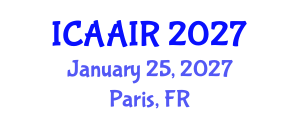 International Conference on Allergy, Asthma, Immunology and Rheumatology (ICAAIR) January 25, 2027 - Paris, France International Conference on Allergy, Asthma, Immunology and Rheumatology (ICAAIR) January 25, 2027 - Paris, France