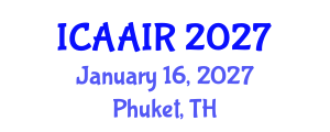 International Conference on Allergy, Asthma, Immunology and Rheumatology (ICAAIR) January 16, 2027 - Phuket, Thailand International Conference on Allergy, Asthma, Immunology and Rheumatology (ICAAIR) January 16, 2027 - Phuket, Thailand