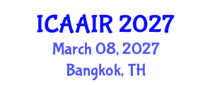 International Conference on Allergy, Asthma, Immunology and Rheumatology (ICAAIR) March 08, 2027 - Bangkok, Thailand International Conference on Allergy, Asthma, Immunology and Rheumatology (ICAAIR) March 08, 2027 - Bangkok, Thailand