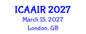 International Conference on Allergy, Asthma, Immunology and Rheumatology (ICAAIR) March 15, 2027 - London, United Kingdom International Conference on Allergy, Asthma, Immunology and Rheumatology (ICAAIR) March 15, 2027 - London, United Kingdom