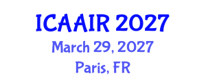 International Conference on Allergy, Asthma, Immunology and Rheumatology (ICAAIR) March 29, 2027 - Paris, France International Conference on Allergy, Asthma, Immunology and Rheumatology (ICAAIR) March 29, 2027 - Paris, France