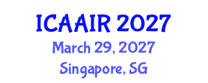International Conference on Allergy, Asthma, Immunology and Rheumatology (ICAAIR) March 29, 2027 - Singapore, Singapore International Conference on Allergy, Asthma, Immunology and Rheumatology (ICAAIR) March 29, 2027 - Singapore, Singapore