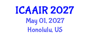International Conference on Allergy, Asthma, Immunology and Rheumatology (ICAAIR) May 01, 2027 - Honolulu, United States International Conference on Allergy, Asthma, Immunology and Rheumatology (ICAAIR) May 01, 2027 - Honolulu, United States