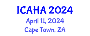 International Conference on Alternative Healthcare and Acupuncture (ICAHA) April 11, 2024 - Cape Town, South Africa