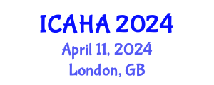 International Conference on Alternative Healthcare and Acupuncture (ICAHA) April 11, 2024 - London, United Kingdom