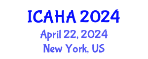 International Conference on Alternative Healthcare and Acupuncture (ICAHA) April 22, 2024 - New York, United States