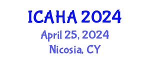 International Conference on Alternative Healthcare and Acupuncture (ICAHA) April 25, 2024 - Nicosia, Cyprus