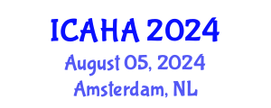 International Conference on Alternative Healthcare and Acupuncture (ICAHA) August 05, 2024 - Amsterdam, Netherlands