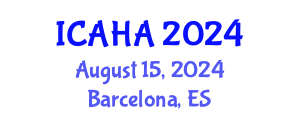 International Conference on Alternative Healthcare and Acupuncture (ICAHA) August 15, 2024 - Barcelona, Spain