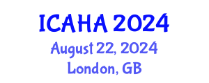 International Conference on Alternative Healthcare and Acupuncture (ICAHA) August 22, 2024 - London, United Kingdom