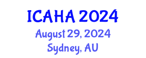 International Conference on Alternative Healthcare and Acupuncture (ICAHA) August 29, 2024 - Sydney, Australia
