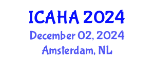 International Conference on Alternative Healthcare and Acupuncture (ICAHA) December 02, 2024 - Amsterdam, Netherlands
