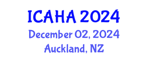 International Conference on Alternative Healthcare and Acupuncture (ICAHA) December 02, 2024 - Auckland, New Zealand