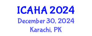 International Conference on Alternative Healthcare and Acupuncture (ICAHA) December 30, 2024 - Karachi, Pakistan