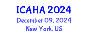 International Conference on Alternative Healthcare and Acupuncture (ICAHA) December 09, 2024 - New York, United States